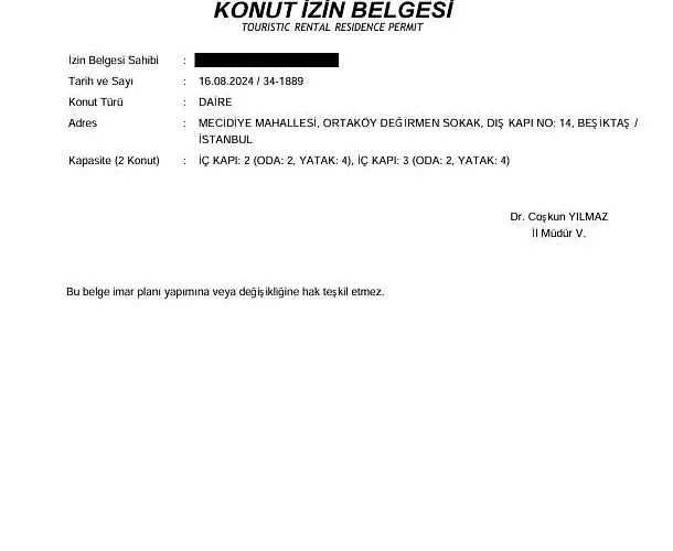 Lägenhet Stunning Bosphorus 2bd2bath Views Terrace! #357 *