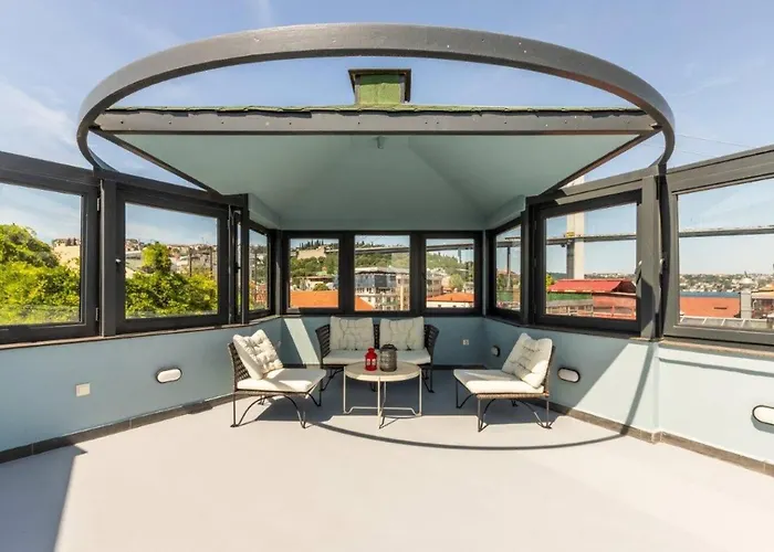 Apartmán Stunning Bosphorus 2bd2bath Views Terrace! #357